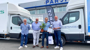 Notre première livraison d'IVECO eDaily aux Messageries de L'Atlantique