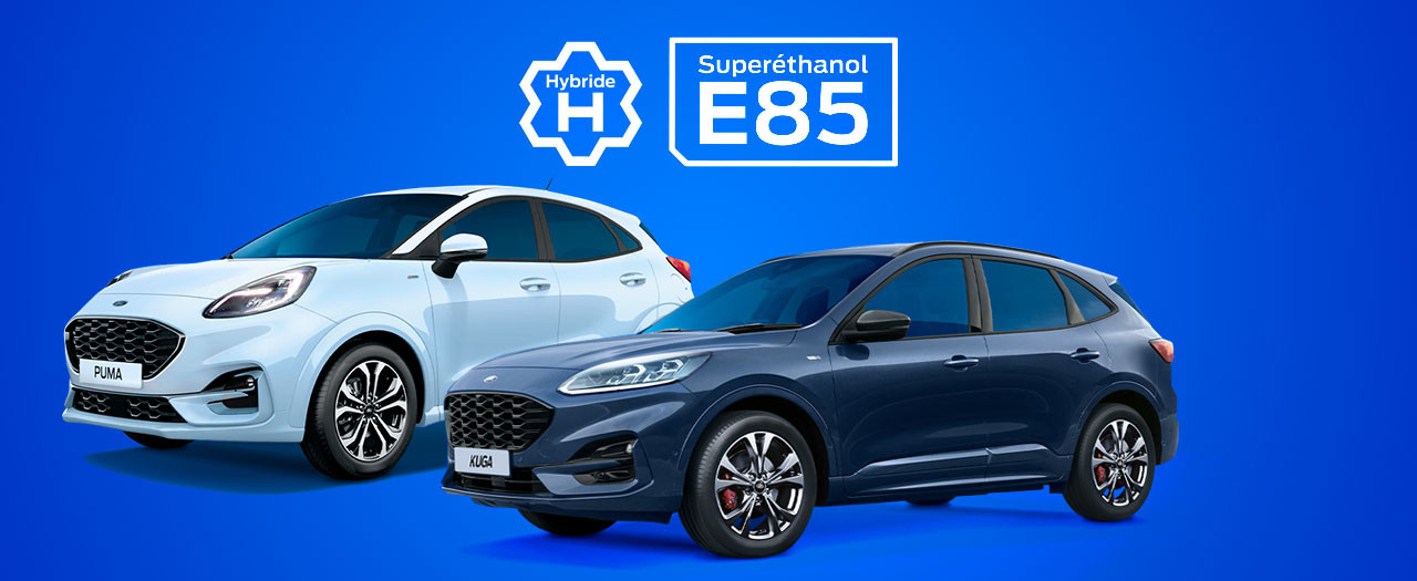 Ford Hybride E85 banner