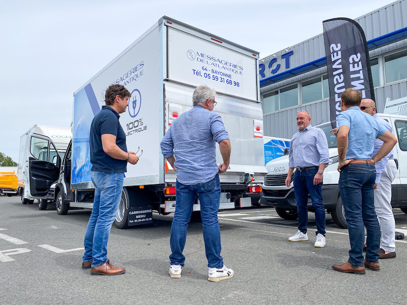 livraison chez IVECO Bordeaux Groupe PAROT