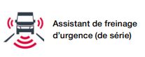 assistant de freinage d'urgence