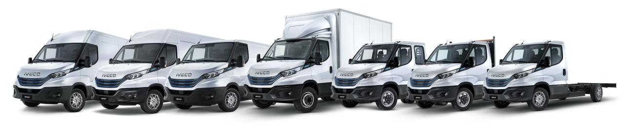 IVECO eDAILY une gamme complète