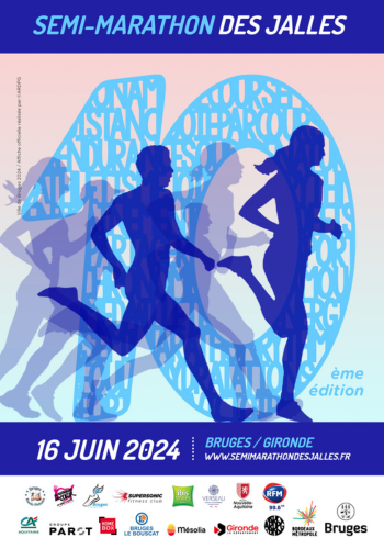 affiche Semi marathon des Jalles 