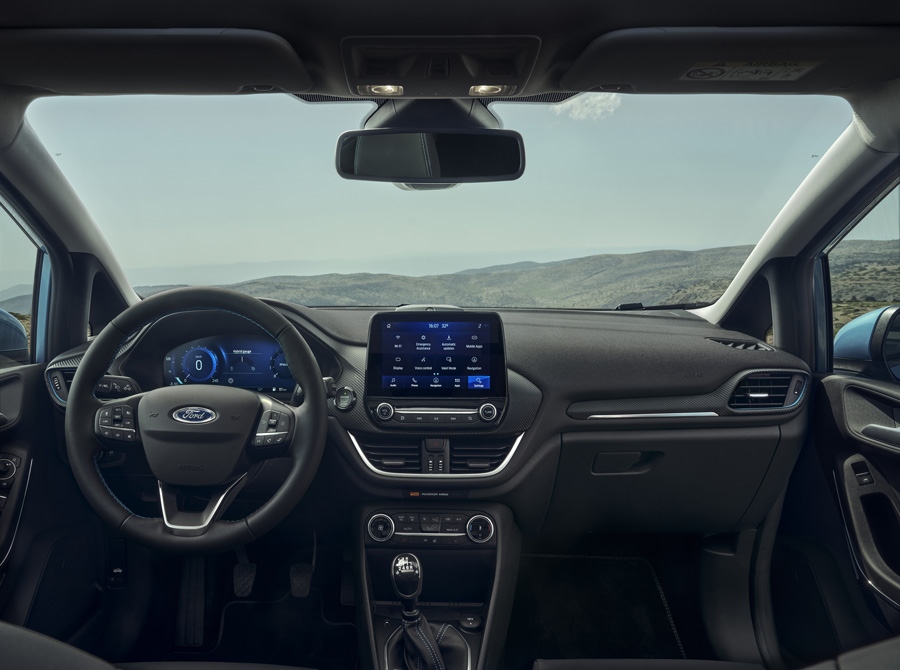 intérieur ford fiesta