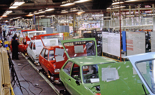 ford fiesta usine