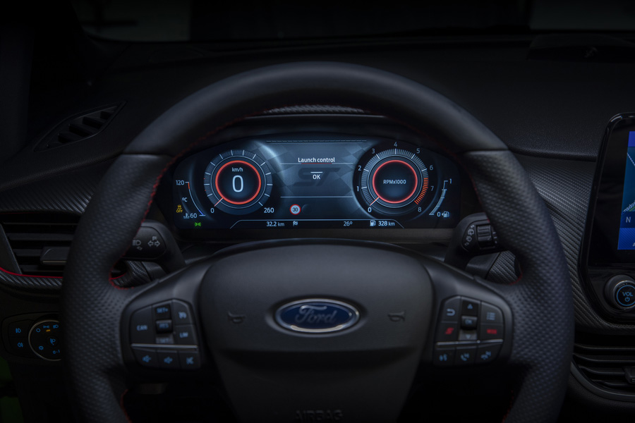 intérieur ford fiesta